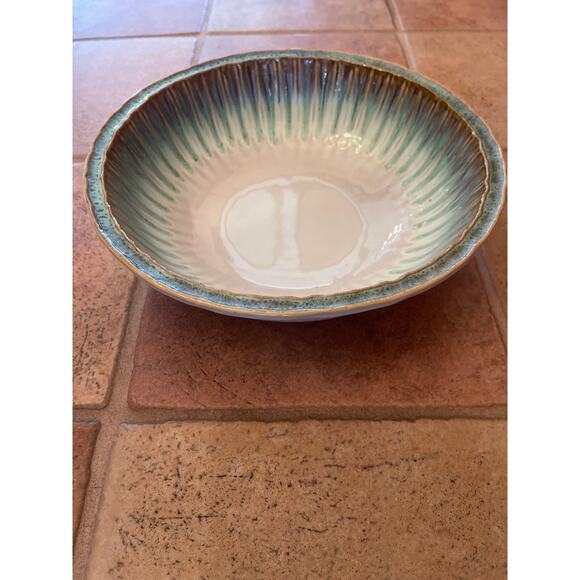 Pier 1 Imports Seaside Stoneware serving bowl - Picture 2 of 3